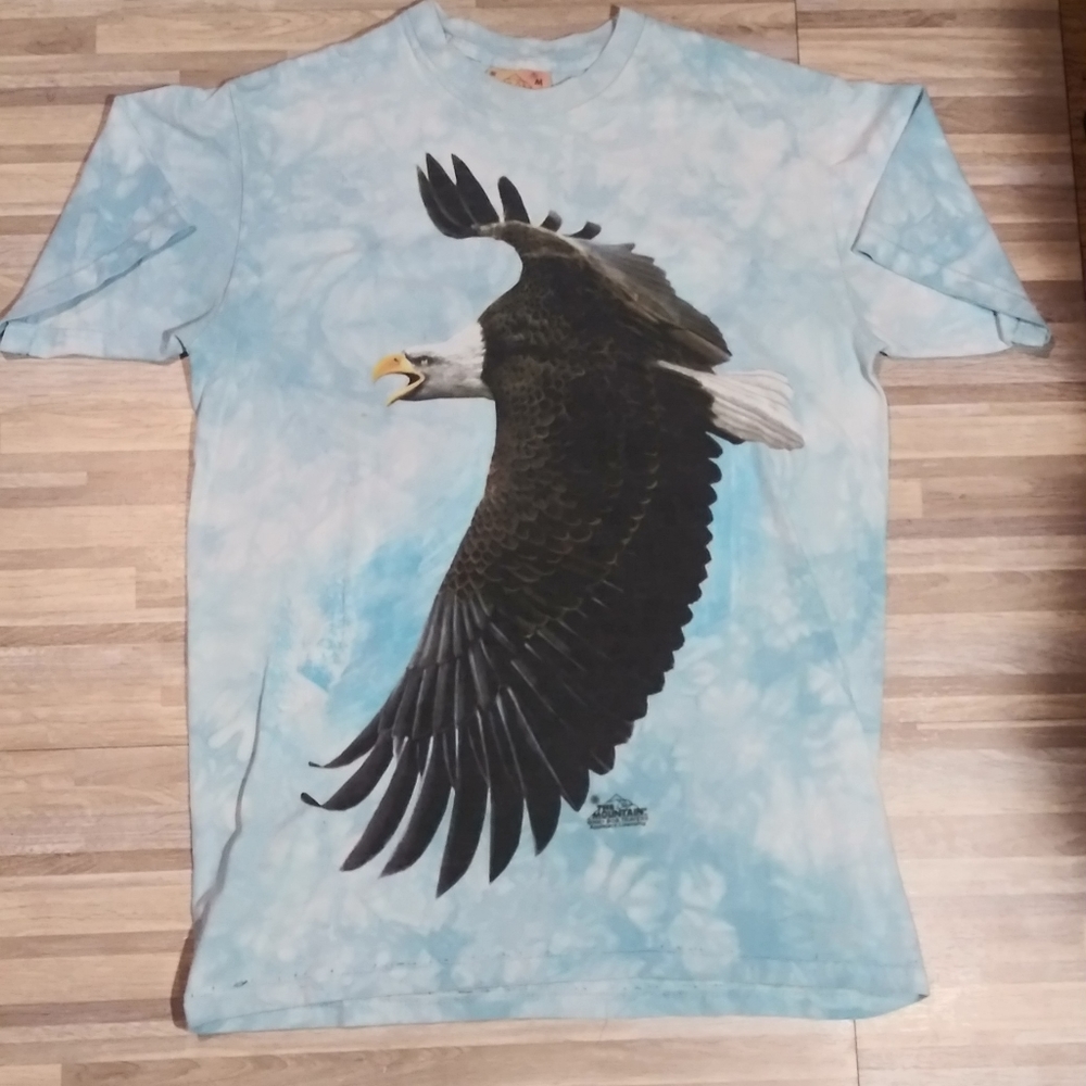2001 The Mountain Bob Travers Bald Eagle USA Shirt